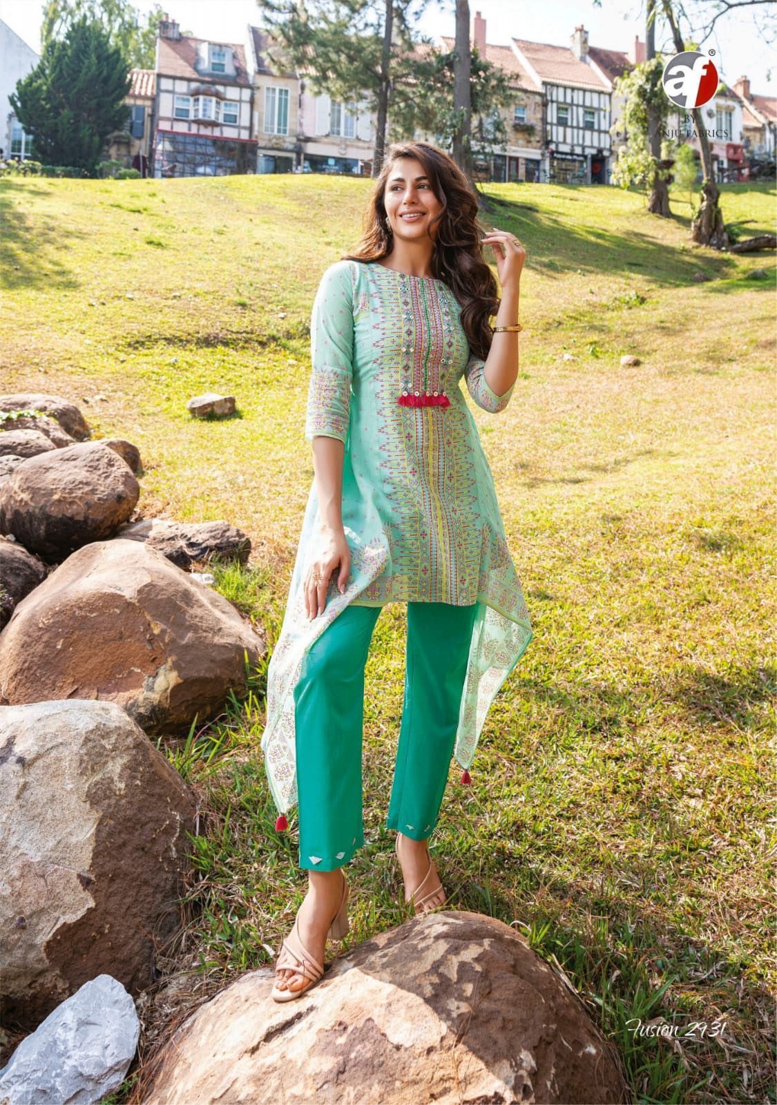 Af Fusion Vol 2 By Anju Top With Bottom Catalog
